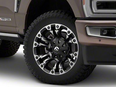 Fuel Wheels Vapor Matte Black with Gray Tint 8-Lug Wheel; 20x10; -18mm Offset (23-24 F-250 Super Duty)