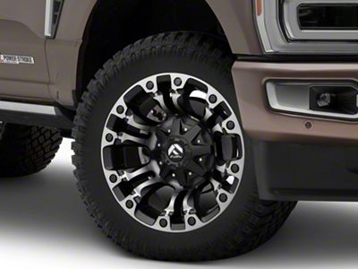Fuel Wheels Vapor Matte Black with Gray Tint 8-Lug Wheel; 20x9; 20mm Offset (23-25 F-250 Super Duty)