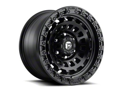 Fuel Wheels Zephyr Matte Black 8-Lug Wheel; 17x9; 1mm Offset (23-24 F-250 Super Duty)