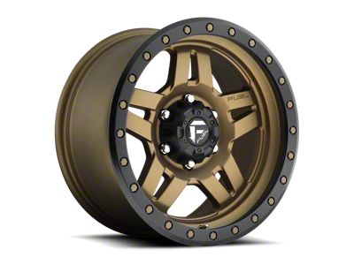 Fuel Wheels Anza Matte Bronze 8-Lug Wheel; 18x9; 1mm Offset (23-25 F-350 Super Duty SRW)