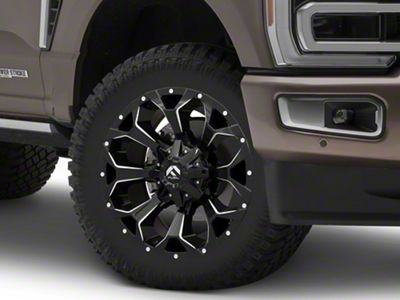 Fuel Wheels Assault Gloss Black 8-Lug Wheel; 20x10; -18mm Offset (23-25 F-350 Super Duty SRW)