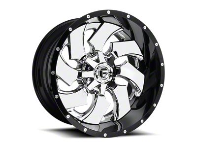Fuel Wheels Cleaver Chrome 8-Lug Wheel; 20x9; 20mm Offset (23-25 F-350 Super Duty SRW)