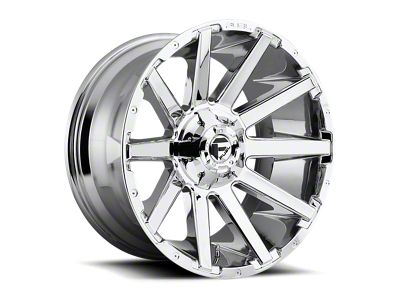 Fuel Wheels Contra Chrome 8-Lug Wheel; 20x10; -18mm Offset (23-25 F-350 Super Duty SRW)