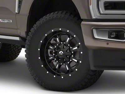 Fuel Wheels Krank Matte Black Milled 8-Lug Wheel; 18x9; 1mm Offset (23-25 F-350 Super Duty SRW)