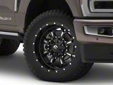 Fuel Wheels Krank Matte Black Milled 8-Lug Wheel; 20x9; 1mm Offset (23-25 F-350 Super Duty SRW)