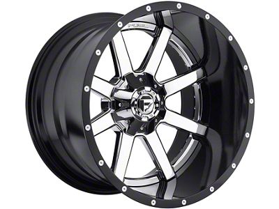 Fuel Wheels Maverick Chrome 8-Lug Wheel; 22x14; -70mm Offset (23-25 F-350 Super Duty SRW)