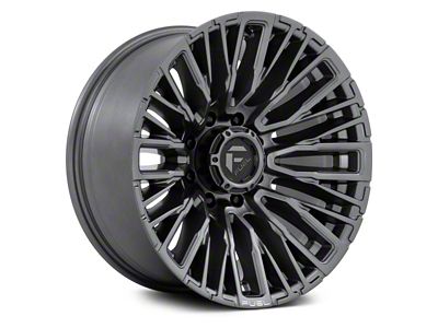 Fuel Wheels Rebar Matte Gunmetal 8-Lug Wheel; 20x10; -18mm Offset (23-25 F-350 Super Duty SRW)