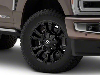 Fuel Wheels Vapor Matte Black 8-Lug Wheel; 22x10; 10mm Offset (23-25 F-350 Super Duty SRW)