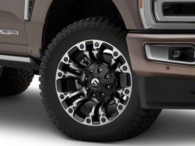 Fuel Wheels Vapor Matte Black with Gray Tint 8-Lug Wheel; 20x10; -18mm Offset (23-25 F-350 Super Duty SRW)