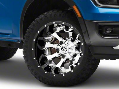 Fuel Wheels Assault Chrome 6-Lug Wheel; 20x12; -43mm Offset (24-25 Ranger)