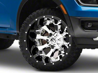 Fuel Wheels Assault Chrome 6-Lug Wheel; 22x12; -44mm Offset (24-25 Ranger)
