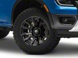 Fuel Wheels Blitz Gloss Black 6-Lug Wheel; 18x9; 20mm Offset (24-26 Ranger)