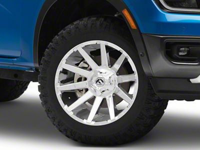 Fuel Wheels Contra Chrome 6-Lug Wheel; 18x9; -12mm Offset (24-25 Ranger)