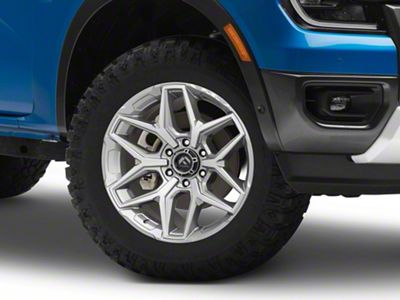 Fuel Wheels Flux Platinum 6-Lug Wheel; 18x9; 20mm Offset (24-25 Ranger)