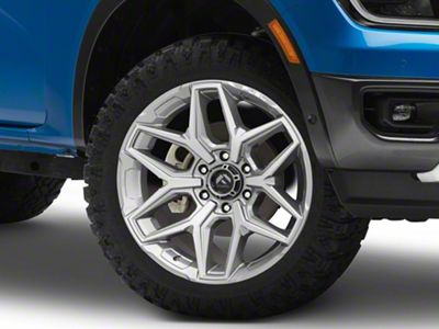 Fuel Wheels Flux Platinum 6-Lug Wheel; 20x9; 20mm Offset (24-25 Ranger)