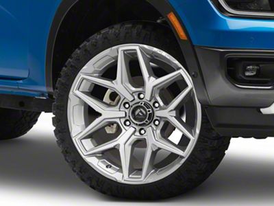 Fuel Wheels Flux Platinum 6-Lug Wheel; 22x9.5; 20mm Offset (24-25 Ranger)
