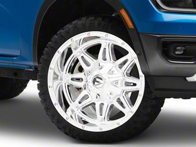 Fuel Wheels Hostage Chrome 6-Lug Wheel; 22x9.5; 19mm Offset (24-26 Ranger)