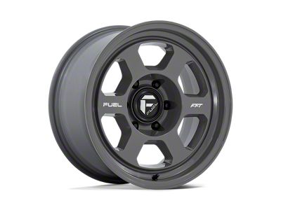 Fuel Wheels Hype Battleship Gray 6-Lug Wheel; 17x8.5; -10mm Offset (24-25 Ranger)
