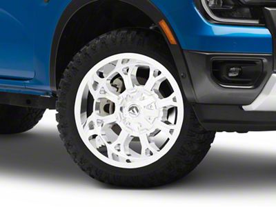 Fuel Wheels Krank Chrome 6-Lug Wheel; 20x10; -24mm Offset (24-25 Ranger)