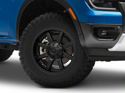 Fuel Wheels Maverick Satin Black 6-Lug Wheel; 17x9; 20mm Offset (24-25 Ranger)