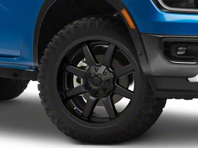 Fuel Wheels Maverick Satin Black 6-Lug Wheel; 20x14; -76mm Offset (24-25 Ranger)