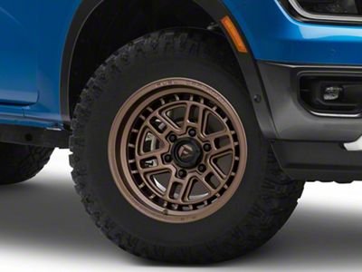 Fuel Wheels Nitro Matte Bronze 6-Lug Wheel; 17x9; -12mm Offset (24-25 Ranger)