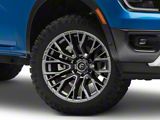 Fuel Wheels Rebar Matte Gunmetal 6-Lug Wheel; 20x9; 20mm Offset (24-26 Ranger)
