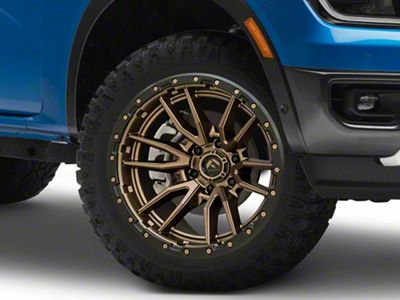 Fuel Wheels Rebel Matte Bronze 6-Lug Wheel; 20x10; -18mm Offset (24-25 Ranger)