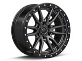 Fuel Wheels Rebel Matte Gunmetal 6-Lug Wheel; 18x9; 20mm Offset (24-26 Ranger)