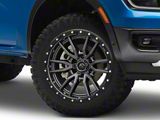 Fuel Wheels Rebel Matte Gunmetal 6-Lug Wheel; 20x10; -18mm Offset (24-25 Ranger)