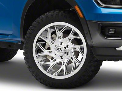 Fuel Wheels Runner Chrome 6-Lug Wheel; 20x10; -18mm Offset (24-25 Ranger)