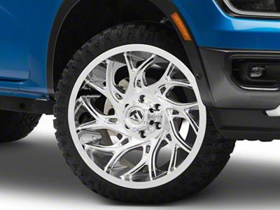Fuel Wheels Runner Chrome 6-Lug Wheel; 22x12; -44mm Offset (24-25 Ranger)