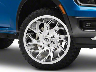 Fuel Wheels Runner Chrome 6-Lug Wheel; 24x14; -75mm Offset (24-25 Ranger)