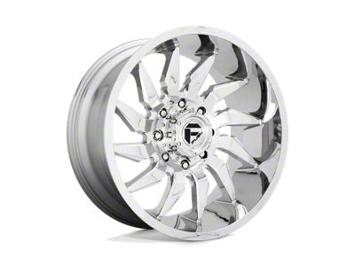 Fuel Wheels Saber Chrome 6-Lug Wheel; 22x12; -44mm Offset (24-25 Ranger)