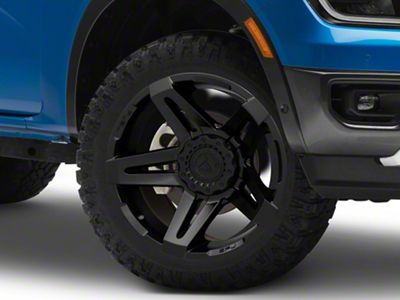 Fuel Wheels SFJ Matte Black 6-Lug Wheel; 20x9; 1mm Offset (24-25 Ranger)