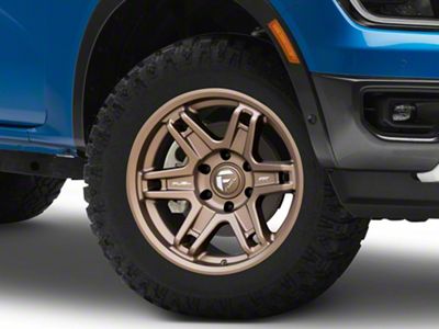 Fuel Wheels Slayer Matte Bronze 6-Lug Wheel; 18x8.5; -15mm Offset (24-25 Ranger)