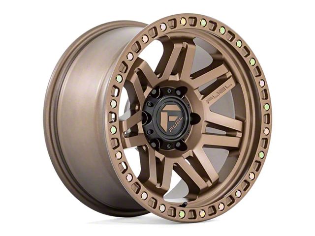 Diesel Rims Ranger Fuel Wheels Ranger Syndicate Full Matte Bronze 6-Lug Wheel; 17x9; -12mm ...