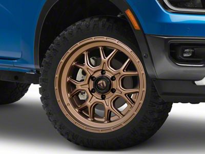 Fuel Wheels Tech Matte Bronze 6-Lug Wheel; 20x10; -18mm Offset (24-25 Ranger)