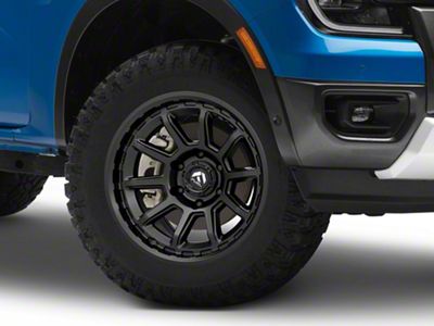 Fuel Wheels Torque Matte Black 6-Lug Wheel; 18x9; 20mm Offset (24-25 Ranger)