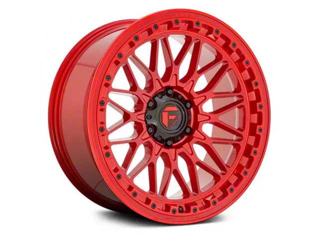 Fuel Wheels Ranger Trigger Candy Red 6-Lug Wheel; 17x9; -12mm Offset ...