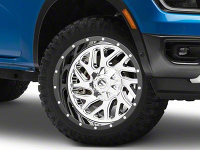 Fuel Wheels Triton Chrome 6-Lug Wheel; 20x10; -19mm Offset (24-25 Ranger)