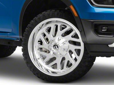 Fuel Wheels Triton Chrome 6-Lug Wheel; 22x10; -19mm Offset (24-25 Ranger)