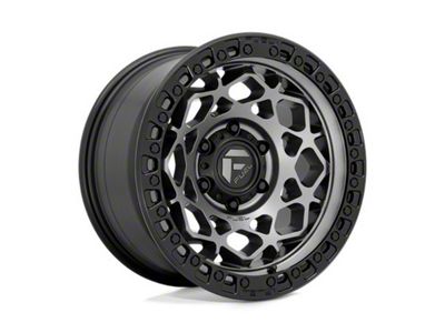 Fuel Wheels Unit Gunmetal with Matte Black Ring 6-Lug Wheel; 17x9; 1mm Offset (24-25 Ranger)