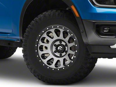 Fuel Wheels Vector Gun Metal 6-Lug Wheel; 17x9; -12mm Offset (24-25 Ranger)