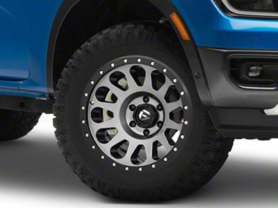 Fuel Wheels Vector Gun Metal 6-Lug Wheel; 18x9; 1mm Offset (24-25 Ranger)