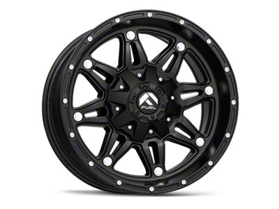 Fuel Wheels Hostage Matte Black 5-Lug Wheel; 20x9; 1mm Offset (94-01 RAM 1500)
