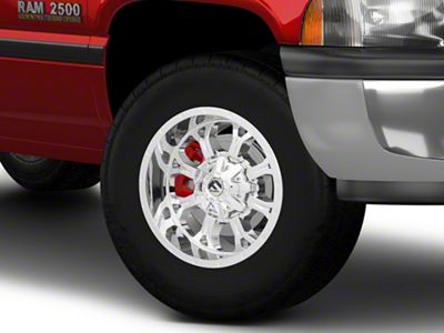 Fuel Wheels Krank Chrome 8-Lug Wheel; 17x9; 1mm Offset (94-02 RAM 2500)