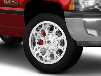 Fuel Wheels Krank Chrome 8-Lug Wheel; 20x10; -12mm Offset (94-02 RAM 2500)