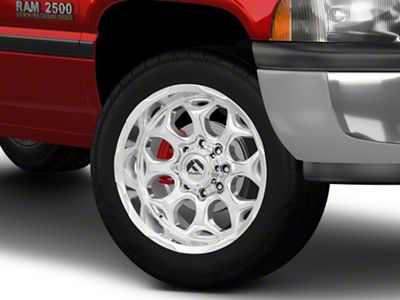 Fuel Wheels Scepter Polished Milled 8-Lug Wheel; 20x10; -18mm Offset (94-02 RAM 2500)