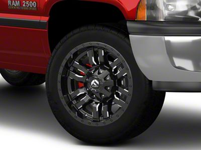 Fuel Wheels Sledge Gloss Black Milled 8-Lug Wheel; 20x10; -18mm Offset (94-02 RAM 2500)